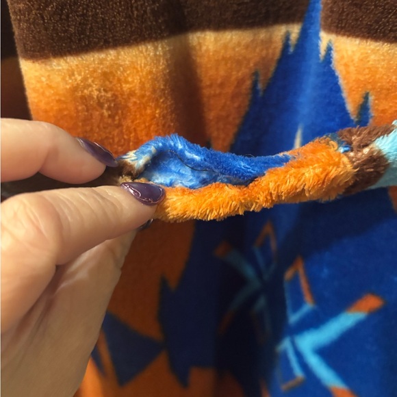 Southwestern Soft Fuzzy Robe by Earth Ragz - Picture 7 of 8